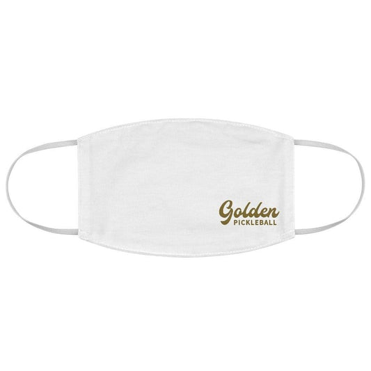 Golden Face Mask - Golden Pickleball Paddles