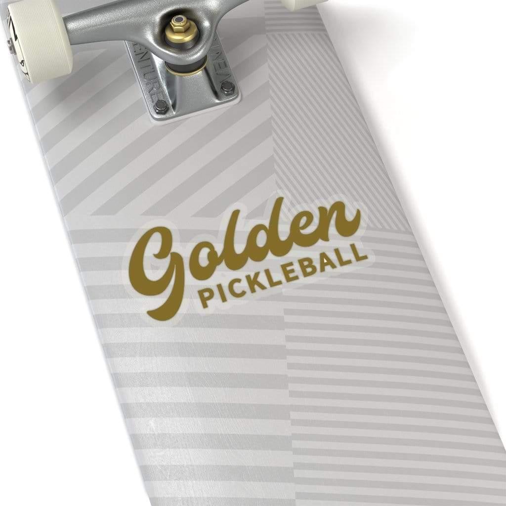 Golden Logo Stickers - Golden Pickleball Paddles