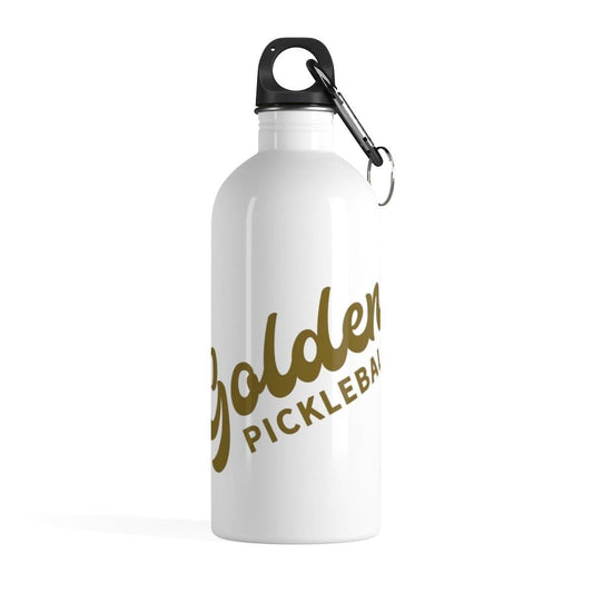 Golden Stainless Steel Water Bottle - Golden Pickleball Paddles