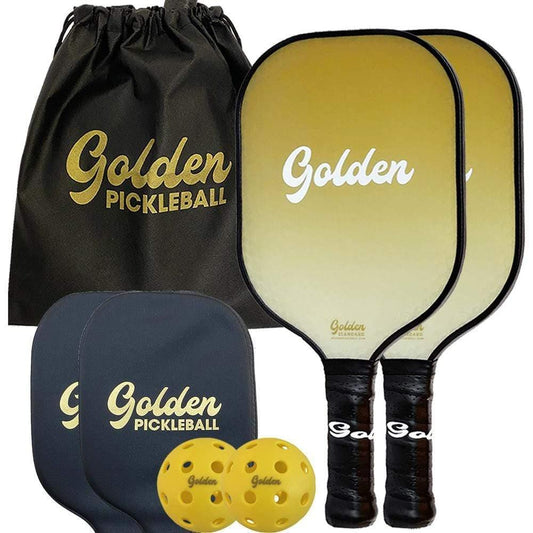Golden Standard - 2 Paddle Pickleball Set - Golden Pickleball